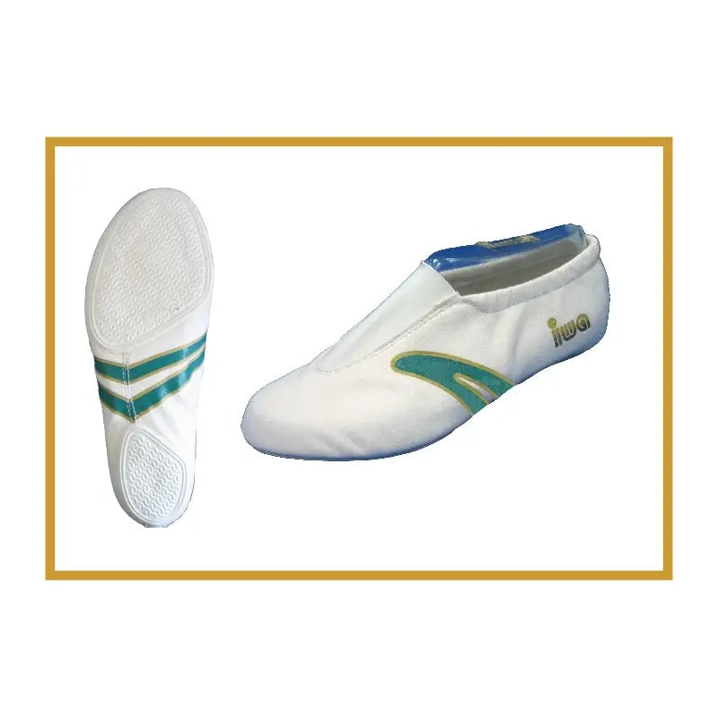 IWA 405 Kunstturnschuhe, klassisches Weiß